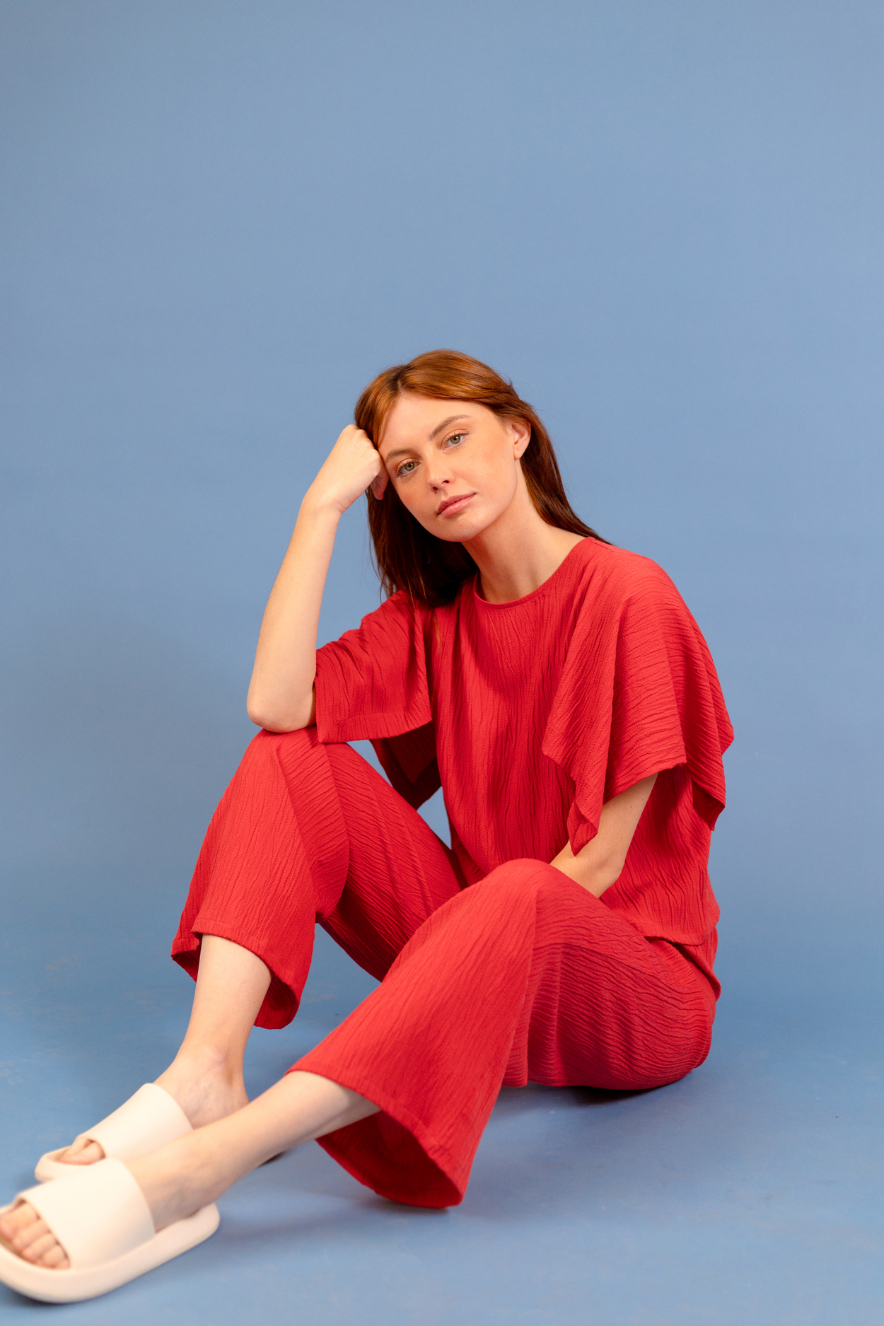 Tienda especializada en las mejores marcas de Ropa Ética, Sostenible y de algodón orgánico en Granada y Jaén. SKFK, Skunkfunk, PAN Producto BásicoBLUSA FRESA