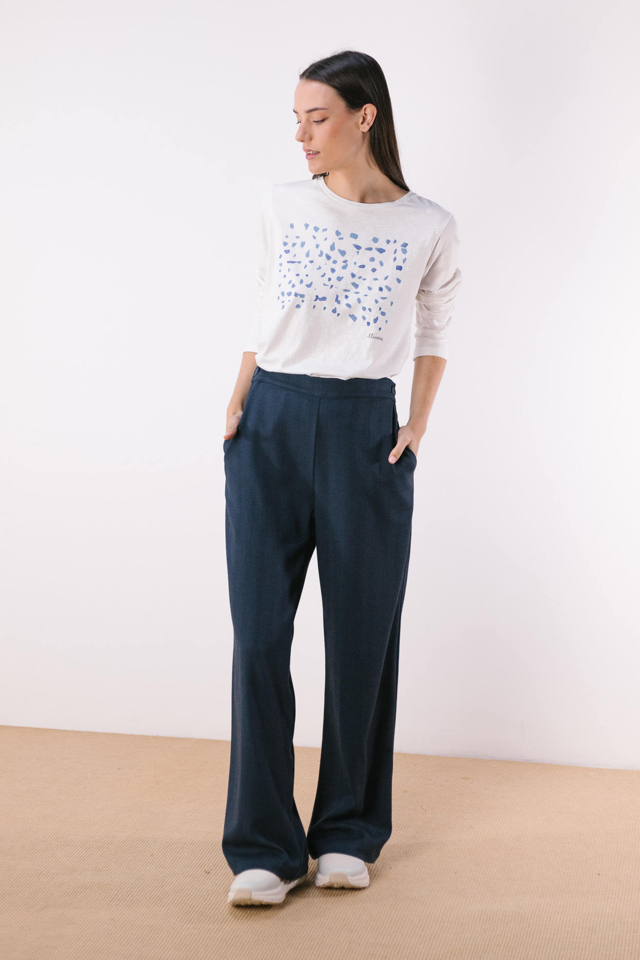 Tienda especializada en las mejores marcas de Ropa Ética, Sostenible y de algodón orgánico en Granada y Jaén. SKFK, Skunkfunk, PAN Producto Básico PANTALÓN PARWA