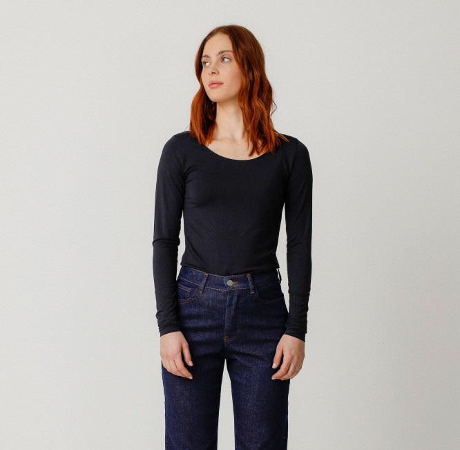 Tienda especializada en las mejores marcas de Ropa Ética, Sostenible y de algodón orgánico en Granada y Jaén. SKFK, Skunkfunk, PAN Producto Básico CAMISETA SEI