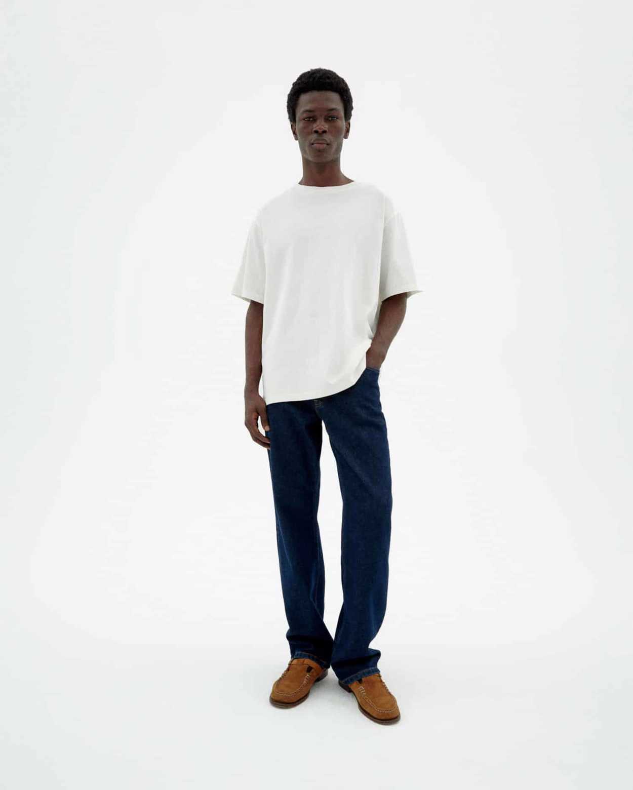 Tienda especializada en las mejores marcas de Ropa Ética, Sostenible y de algodón orgánico en Granada y Jaén. SKFK, Skunkfunk, PAN Producto Básico PANTALÓN DENIM DAVID