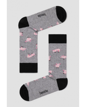 Tienda especializada en las mejores marcas de Ropa Ética, Sostenible y de algodón orgánico en Granada y Jaén. SKFK, Skunkfunk, PAN Producto BásicoCALCETINES BePIGS