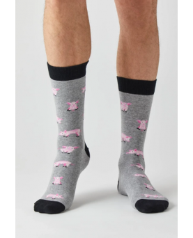 Tienda especializada en las mejores marcas de Ropa Ética, Sostenible y de algodón orgánico en Granada y Jaén. SKFK, Skunkfunk, PAN Producto BásicoCALCETINES BePIGS