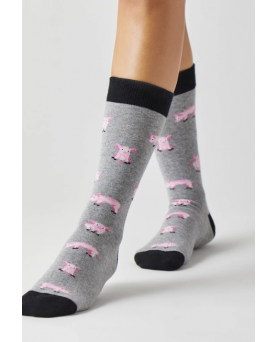Tienda especializada en las mejores marcas de Ropa Ética, Sostenible y de algodón orgánico en Granada y Jaén. SKFK, Skunkfunk, PAN Producto BásicoCALCETINES BePIGS
