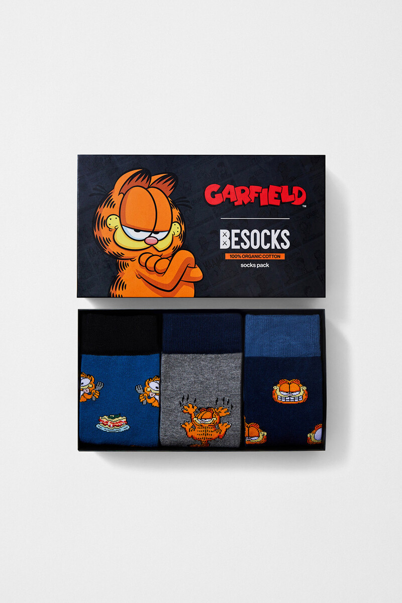 Tienda especializada en las mejores marcas de Ropa Ética, Sostenible y de algodón orgánico en Granada y Jaén. SKFK, Skunkfunk, PAN Producto Básico PACK GARFIELD