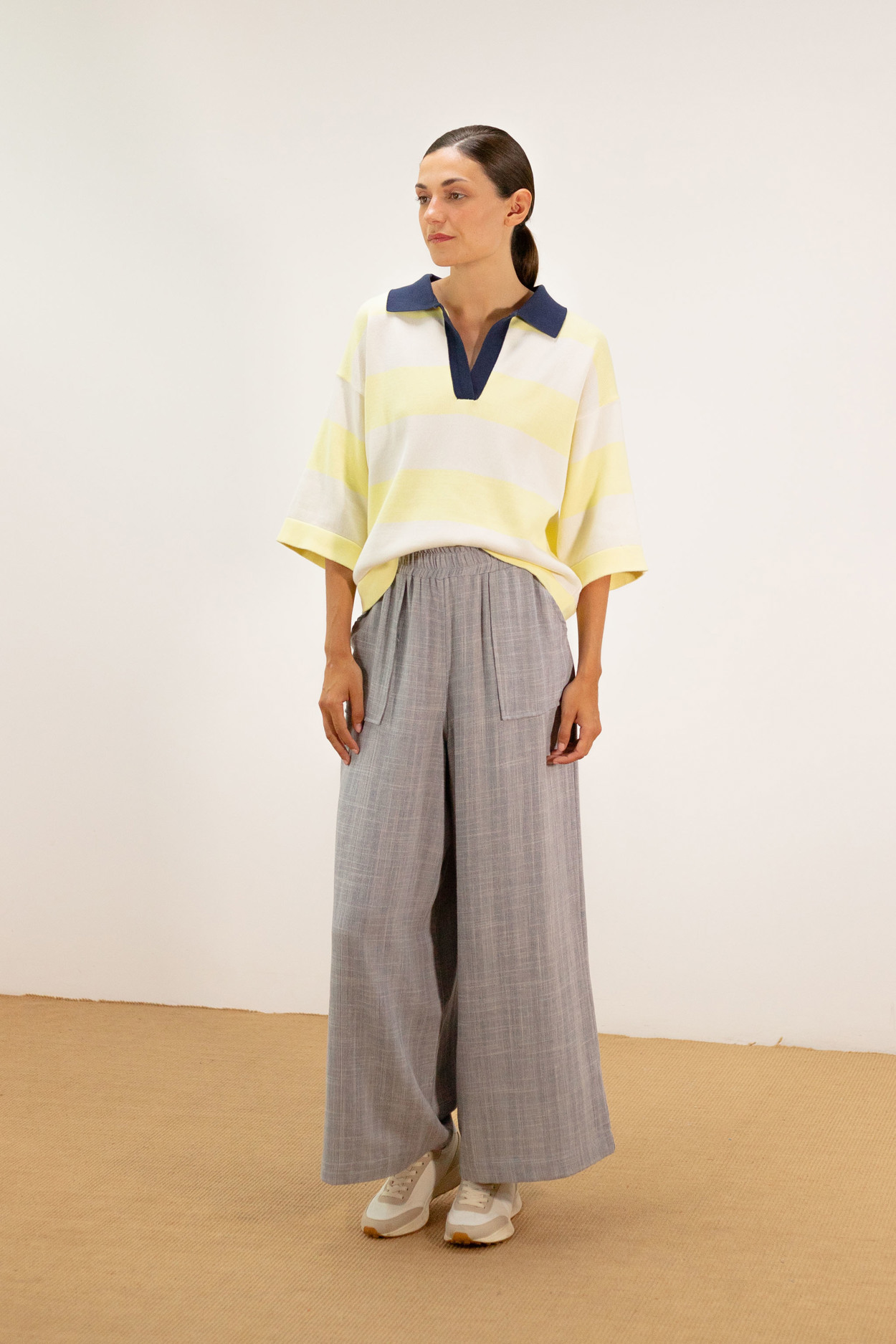 Tienda especializada en las mejores marcas de Ropa Ética, Sostenible y de algodón orgánico en Granada y Jaén. SKFK, Skunkfunk, PAN Producto BásicoPANTALÓN CLOE